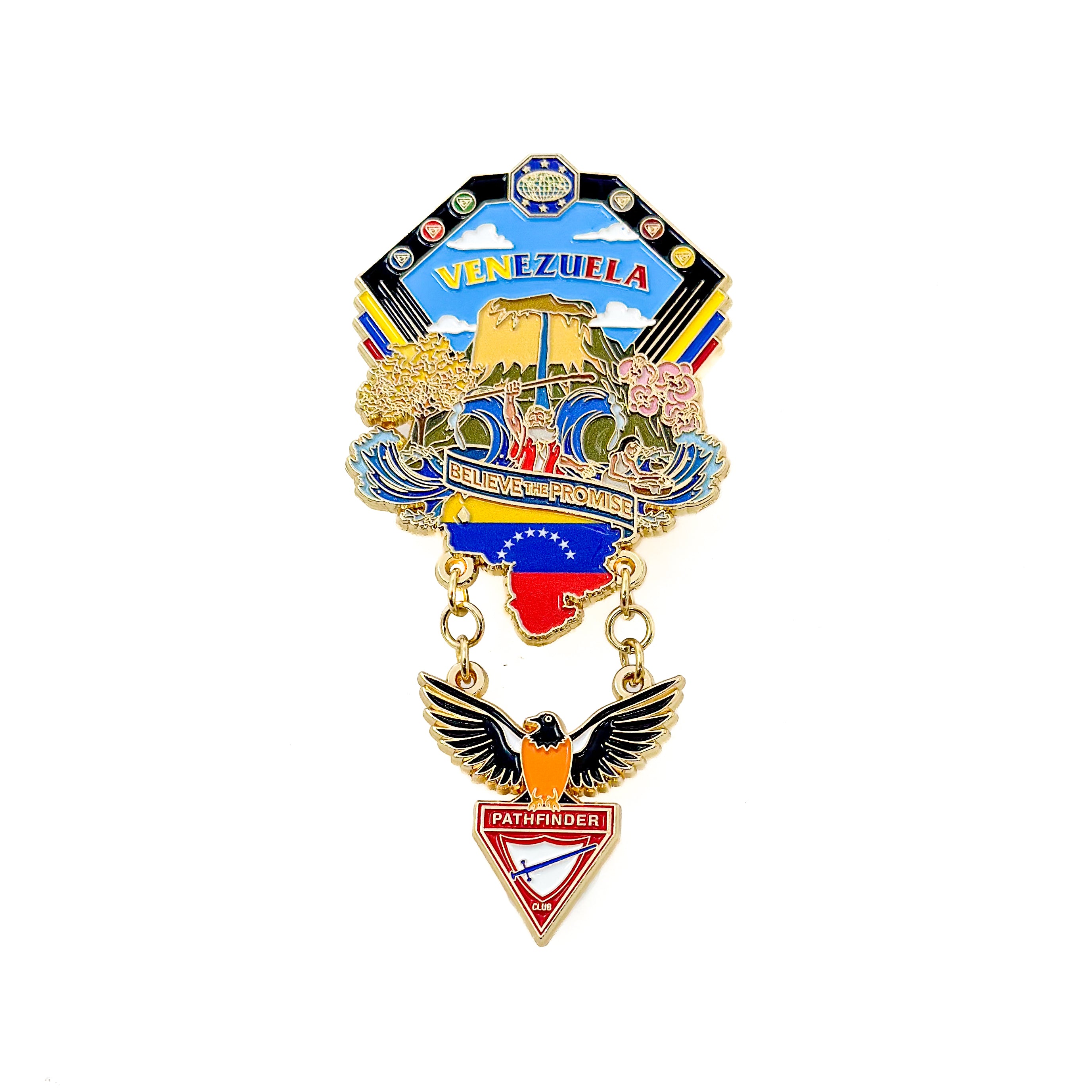 Venezuela Believe the Promise 2024 Pin (Fundraiser)