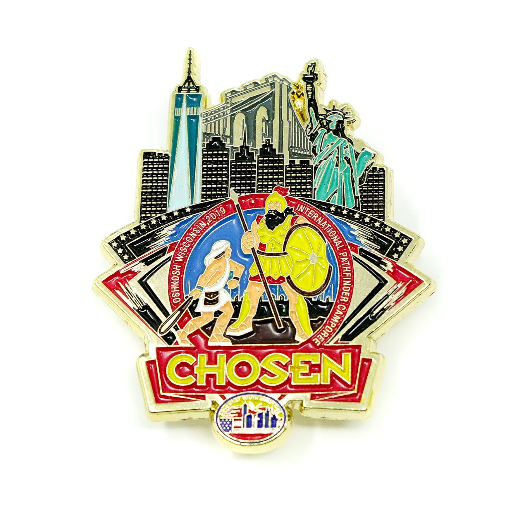 GNYC Chosen 2019 Freedom Pin Pin GNYC 